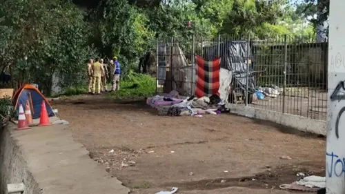 Crime aconteceu em uma área conhecida por ser frequentada por pessoas em situação de rua e