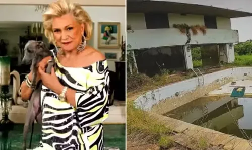 Desde a morte de Hebe, o imóvel se tornou alvo de disputas judiciais da família e acabou abandonada.