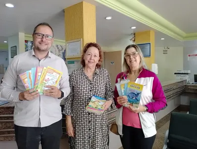 Doações foram entregues no hospital