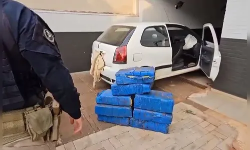 PRF apreende 113 kg de maconha após perseguição iniciada em Arapongas