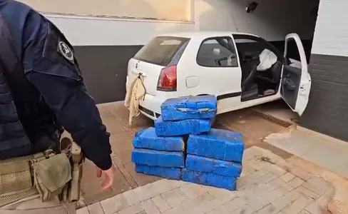 Droga estava em Fiat Palio