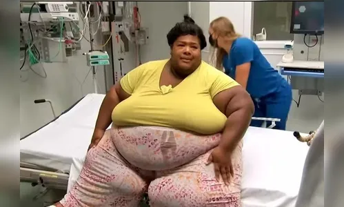 Ela chegou a fazer uma vaquinha online aos 320kg