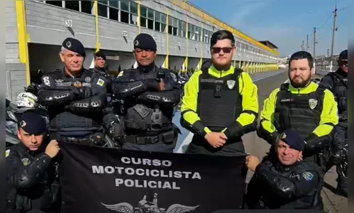 GMs e agentes de trânsito participam de curso de motociclista policial