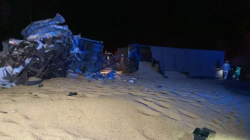Grave acidente aconteceu na noite desta quinta-feira (08)