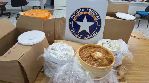 Haxixe marroquino é apreendido em baldes de doce de leite no Paraná