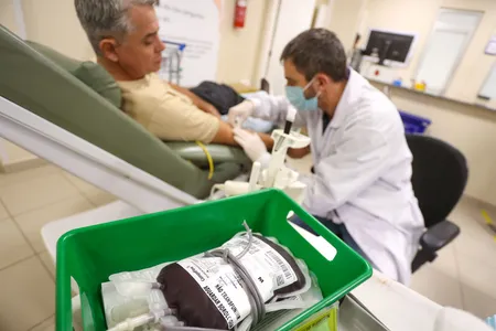 Hemepar, doação de sangue