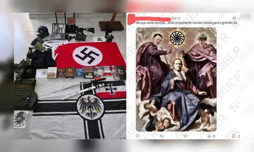 Jovem é preso por apologia ao nazismo e planejar ação violenta no PR