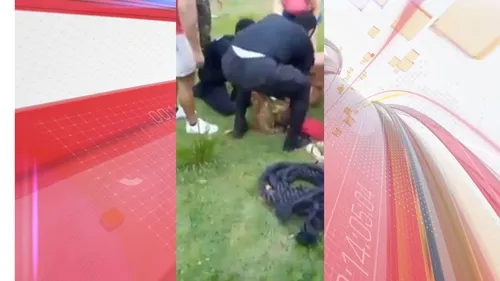 Moradores resgataram a criança e a mãe