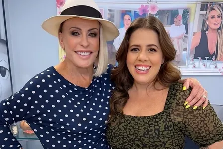 Na publicação, a apresentadora da Globo afirmou que se sentia um pouco avó de Rael