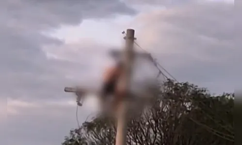 Homem morre após descargas elétricas; vídeo com imagens fortes