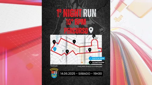 Night Run do 10º BPM terá percurso de 5 km no centro de Apucarana