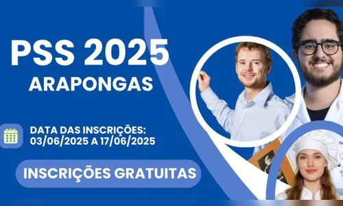 Arapongas abre PSS da Educação com 65 vagas e salários de até R$ 3,2 mil