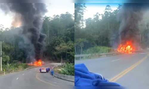 Grave acidente na BR-280 deixa dois mortos e 12 feridos; veja vídeo