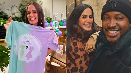O casal ainda não anunciou o sexo do bebê