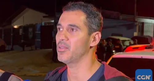 O delegado da Polícia Civil, Fabiano Moza, é responsável pelo caso