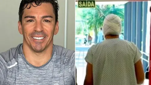 O ex-jogador segue em tratamento hospitalar