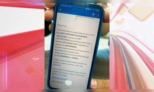 Prefeitura de Apucarana alerta sobre golpe do falso processo judicial