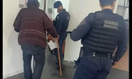 O homem foi preso na tarde de segunda-feira