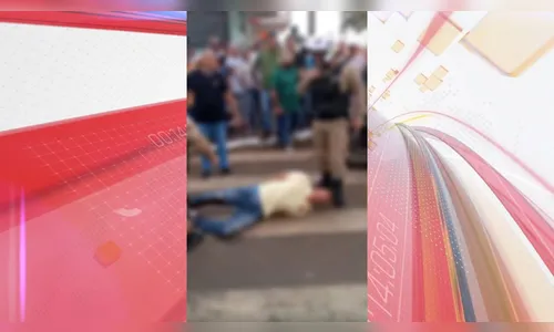 Vídeo mostra momento que homem avança contra a PM em Lunardelli; veja