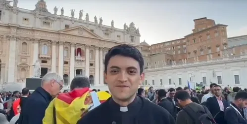 O padre Anderson Bento, da Diocese de Apucarana