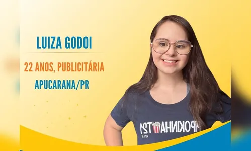 Apucaranense Luiza Godoi vai participar de reality show no RJ