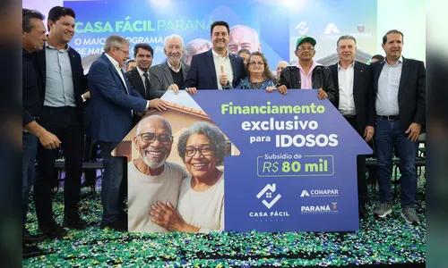 PR lança programa inédito de financiamento habitacional para idosos