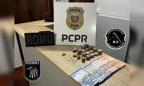 Homem é preso por tráfico pela GM e Polícia Civil em Arapongas