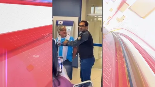 O vereador deu voz de prisão e, utilizando sua condição de policial, algemou o ex-deputado