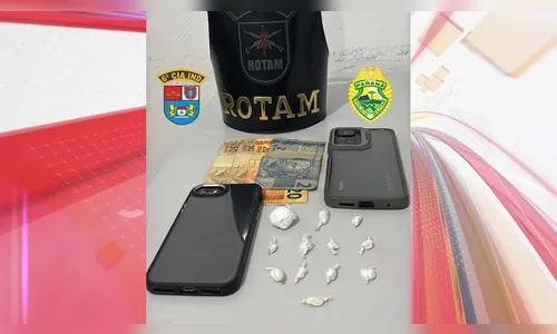 Casal é preso em São João do Ivaí com mais de 200 gramas de cocaína