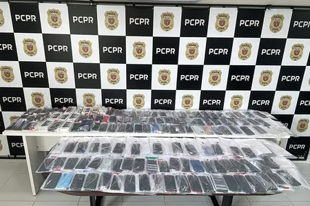 PCPR vai devolver 160 celulares recuperados em Cascavel