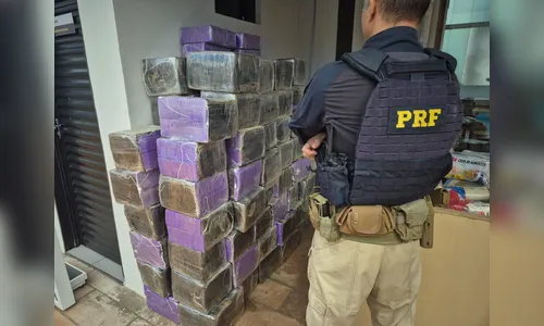 PRE apreende mais de 1,5 tonelada de drogas e cigarros no Paraná