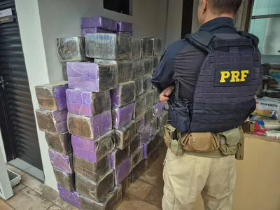 PRE apreende mais de 1,5 tonelada de drogas e cigarros no Paraná