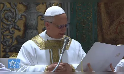 Em 1ª missa, novo papa Leão 14 destaca Igreja evangelizadora