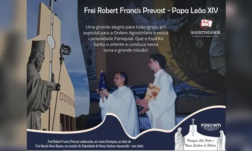 Papa Leão XIV já visitou Rolândia para participar de missa; saiba mais