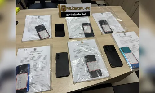 Polícia Civil recupera celulares furtados em Jandaia do Sul