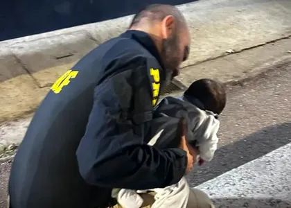 Policial salvou bebê em Araucária