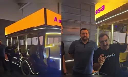 Ratinho compra ônibus ano 1929 e instala som em empresa de Apucarana