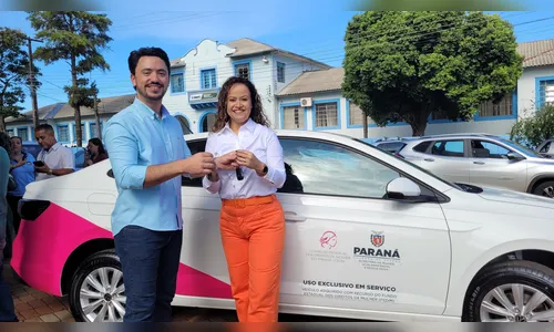 Prefeitura de Apucarana entrega dois veículos para a Secretaria da Mulher