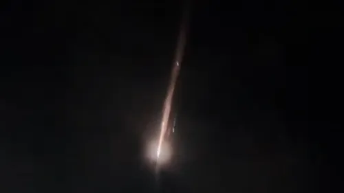Segundo a Bramon, as pessoas viram um estágio (uma parte que se separa da astronave durante o voo) do foguete Falcon 9, da SpaceX