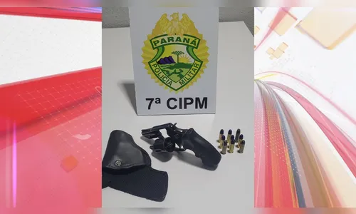 'Sócios' são presos ao tentarem vender arma de fogo em Arapongas