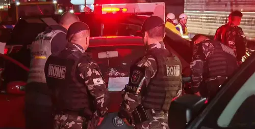 Um dos confrontos ocorreu na alça de acesso à BR-277 em Curitiba