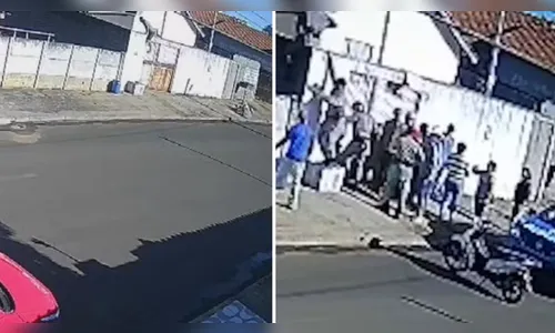 Avó fica ferida ao defender neta de ataque de pitbull; veja o vídeo