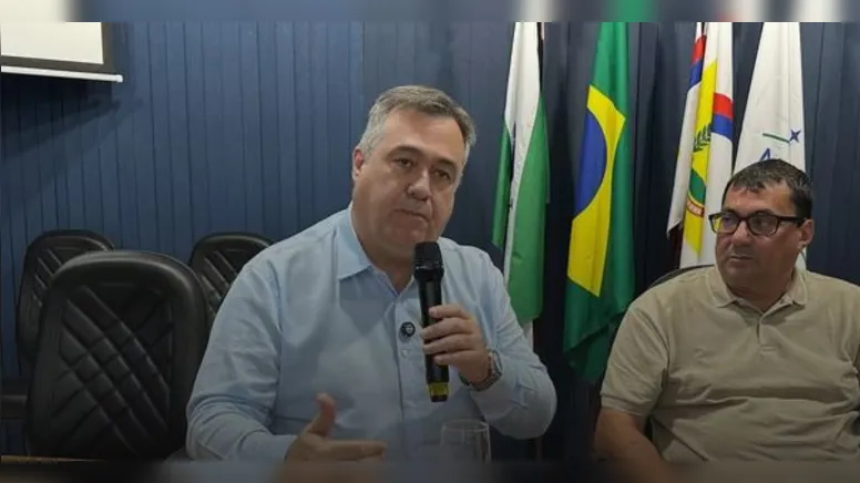 Beto Preto, secretário de Saúde