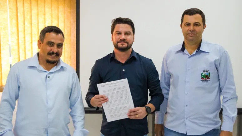 Samuel Teixeira, Rafael Cita e Carlinhos Sgorlon