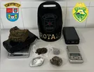 PM prende três pessoas suspeitas de tráfico de drogas em Jardim Alegre