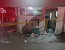 Jovem é salvo após ser prensado por 500 quilos de placas de vidro