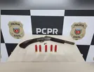 Polícia Civil apreende arma e munições em bar de Faxinal após denúncia