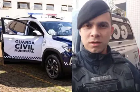 A Guarda Municipal encaminhou o homem para a Secretaria de Assistência Social