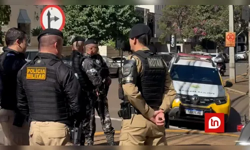 Trote de assalto mobiliza Polícia Militar em Londrina