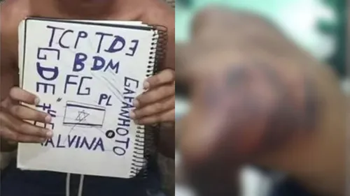 A Polícia Militar foi acionada e conseguiu resgatar o garoto.